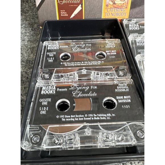 Diane Mott Davidson Audio Book Trilogy Culinary Mysteries Media Books Rosenblat - Picture 3 of 5